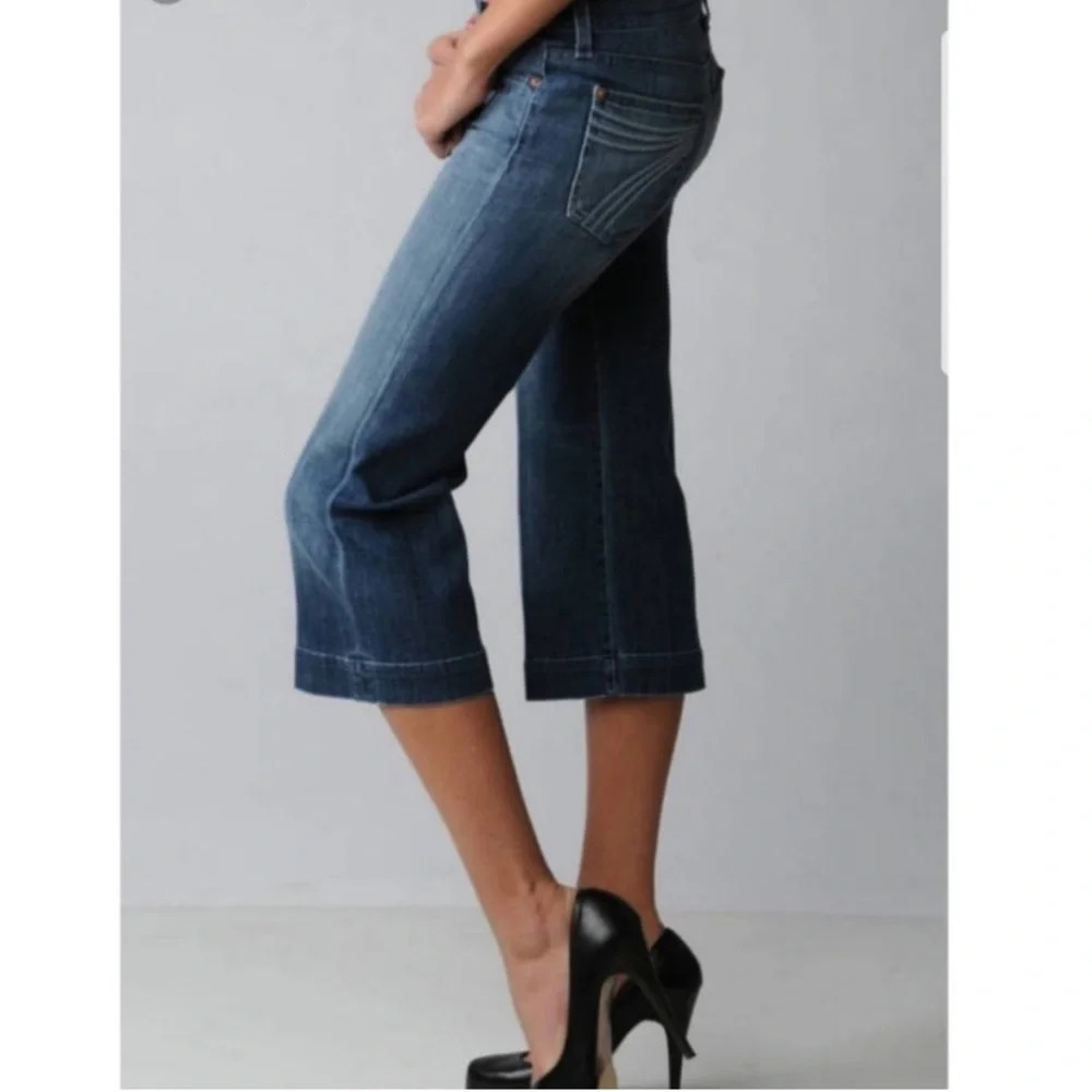 7 For All Mankind Dojo Crop Jean